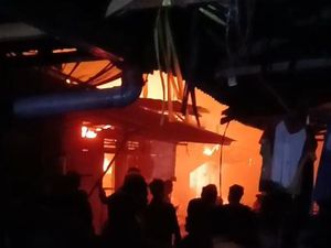10 Rumah di OKU Selatan Ludes Terbakar, Tak Ada Korban Jiwa