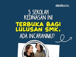 Infografis: 5 Sekolah Kedinasan Ini Terbuka bagi Lulusan SMK, Ada Incaranmu?