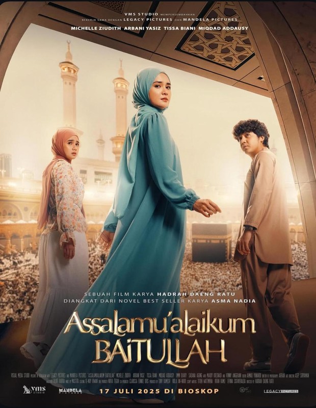 Film bioskop terbaru Assalamualaikum Baitullah (2025)/Foto: VMS Studio