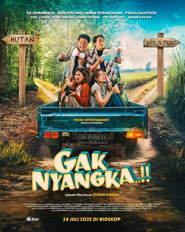 Film bioskop terbaru Gak Nyangka (2025)/Foto: iBuzz Entertainment