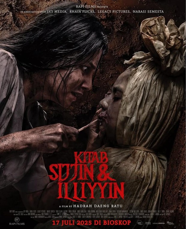 Film bioskop terbaru Kitab Sijjin & Illiyyin (2025)/Foto: Rapi Films