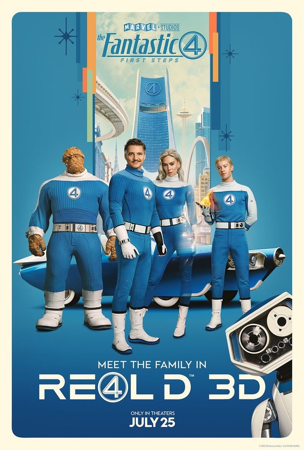 Film bioskop terbaru The Fantastic Four/Foto: Marvels Studios