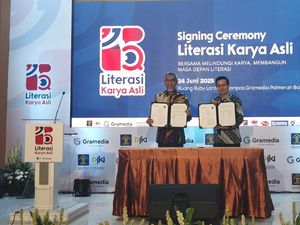 Setop Pembajakan! Gramedia dan Kementerian Hukum Kampanyekan Literasi Karya Asli Setop Pembajakan! Gramedia dan Kementerian Hukum Kampanyekan Literasi Karya Asli