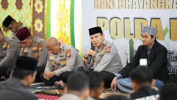Polda Riau Gelar Doa Bersama Sambut Hari Bhayangkara ke-79