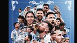 Ramai-ramai Ucapkan Selamat Ultah ke-38 buat Lionel Messi