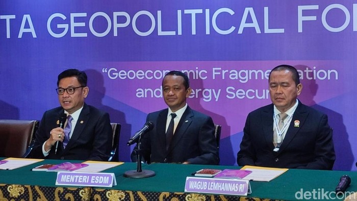 Menteri Energi dan Sumber Daya Mineral (ESDM) Bahlil Lahadalia Menteri Energi dan Sumber Daya Mineral (ESDM) Bahlil Lahadalia