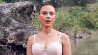 Scarlett Johansson Gapai Mimpi Main Bareng Dinosaurus