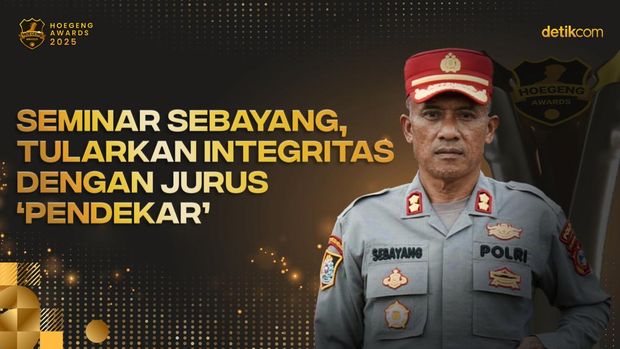 Seminar Sebayang, Tularkan Integritas dengan Jurus 'Pendekar'