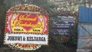 Video: Karangan Bunga dari Jokowi-Jaksa Agung di Pernikahan Anak Pramono
