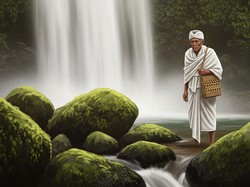 Suara dan Sosok Kakek Misterius di Curug Cigoong Cianjur