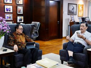 Ketua KPPU Ngobrol Bareng Luhut, Bahas Sinergi dengan Pemerintah Ketua KPPU Ngobrol Bareng Luhut, Bahas Sinergi dengan Pemerintah