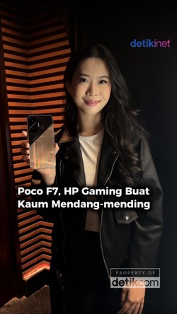 Video Poco F7 Dirilis dengan Harga Rp 5 Jutaan 