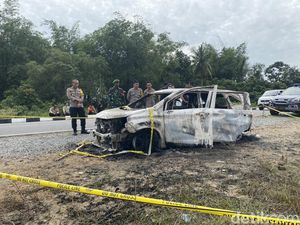 Polisi Ungkap Hasil Forensik Kasus Mobil Xenia-Pemilik Terbakar di Babel Polisi Ungkap Hasil Forensik Kasus Mobil Xenia-Pemilik Terbakar di Babel