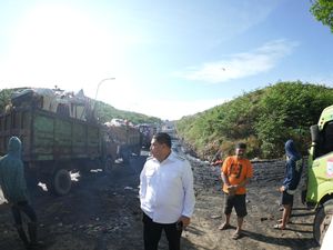 Appi Tinjau TPA Antang Imbas Truk Antre, Siapkan Armada Baru-Benahi Akses