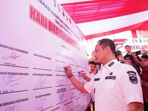 Walkot Agung Sebut Narkoba di Pekanbaru Berkurang: Berkat Kapolda Riau