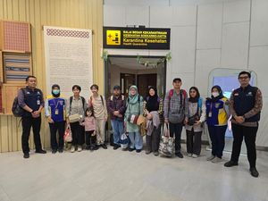 Ibu dan 2 Anak Asal Sumut Dievakuasi dari Iran, Sudah Tiba di Jakarta Ibu dan 2 Anak Asal Sumut Dievakuasi dari Iran, Sudah Tiba di Jakarta