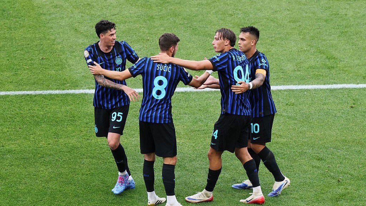 Inter mengalahkan River 2-0. Foto: FIFA via Getty Images/Soobum Im - FIFA