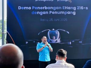 Bamsoet Apresiasi Kesuksesan Uji Terbang Perdana EHang dengan Penumpang Bamsoet Apresiasi Kesuksesan Uji Terbang Perdana EHang dengan Penumpang