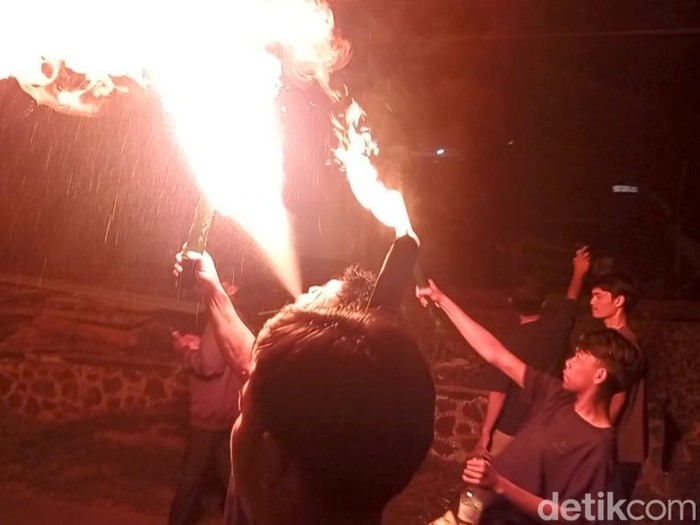 Pawai obor di Kota Tasikmalaya