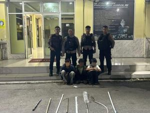 Tawuran Perang Petasan di Petamburan, 3 Remaja Diamankan Polisi