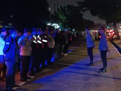 Polisi Patroli Malam Tahun Baru Islam di Jakut, Cegah Tawuran-Petasan