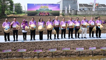Dukung Jaksa Garda Desa, Pupuk Indonesia Beri Pendampingan Petani di Banten