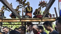 Ribuan Warga Ikuti Tradisi Mandi Balimau di Sungai Batang Merao