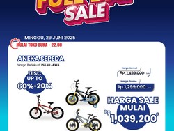 Cari Sepeda? Ke Transmart Full Day Sale Aja, Harga Mulai Rp 1 Juta