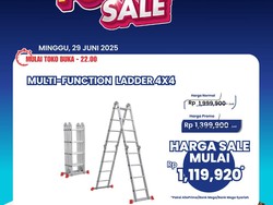Tangga Multifungsi Rp 1 Jutaan Cuma di Transmart Full Day Sale