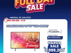 Besok ke Transmart Full Day Sale! Smart TV 50 Inch Rp 3,9 Juta!