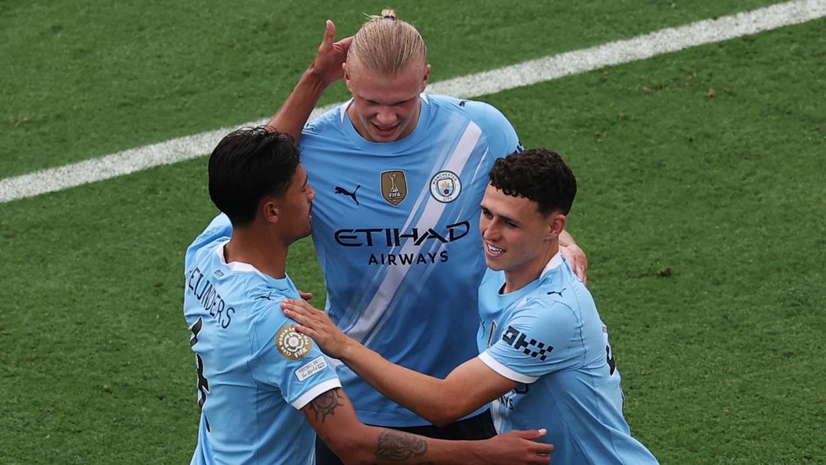 Manchester City sapu bersih kemenangan di fase grup Piala Dunia Antarklub 2025. (Foto: REUTERS/Amanda Perobelli)