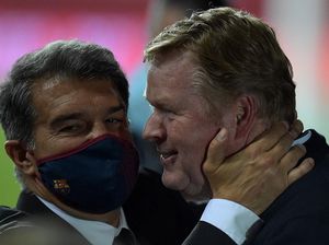 Laporta dan Koeman Tak Lagi Musuhan Laporta dan Koeman Tak Lagi Musuhan