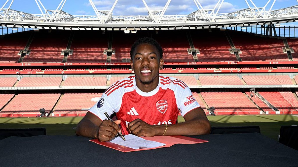 Arsenal perpanjang kontrak Myles Lewis-Skelly (Foto: Arsenal FC via Getty Images/Stuart MacFarlane)