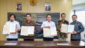 Otorita IKN Teken Kontrak Rp 313,2 M, Bangun Pasar Sepaku-Orchid Garden