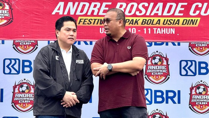 Erick Thohir dan Andre Rosiade