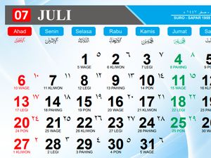 Daftar Libur dan Tanggal Merah Juli 2025, Ada Cuti Bersama atau Tidak? Daftar Libur dan Tanggal Merah Juli 2025, Ada Cuti Bersama atau Tidak?