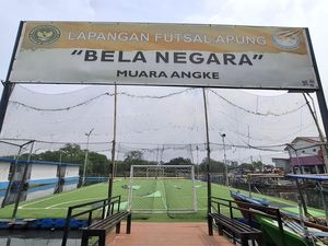 Tak Sangka Bisa Main Bola di Atas Air di Jakarta Utara Tak Sangka Bisa Main Bola di Atas Air di Jakarta Utara