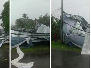 Tenda Pelaminan di Lubuklinggau Roboh Disapu Angin Kencang Tenda Pelaminan di Lubuklinggau Roboh Disapu Angin Kencang