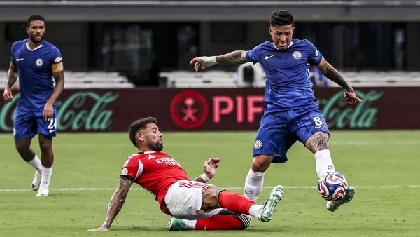 Drama Benfica Vs Chelsea: Main Hampir 5 Jam, 1 Kartu Merah, 5 Gol Tercipta