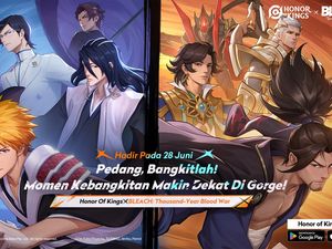 Honor of Kings Gandeng Anime Populer Bleach, Hadirkan 4 Skin Keren Honor of Kings Gandeng Anime Populer Bleach, Hadirkan 4 Skin Keren
