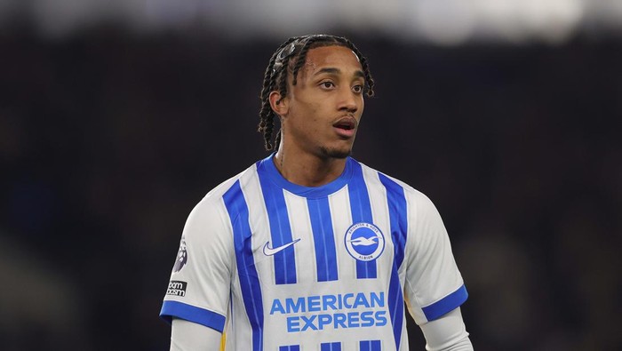 joao pedro brighton & hove albion liga inggris premier league BRIGHTON, ENGLAND - APRIL 2: Joao Pedro of Brighton & Hove Albion during the Premier League match between Brighton & Hove Albion FC and Aston Villa FC at Amex Stadium on April 2, 2025 in Brighton, England. (Photo by Crystal Pix/MB Media/Getty Images)