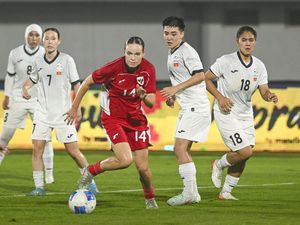 Garuda Pertiwi Kalahkan Kirgistan, Erick Thohir: Awal yang Baik Garuda Pertiwi Kalahkan Kirgistan, Erick Thohir: Awal yang Baik