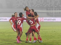 Aksi Timnas Putri Indonesia Kalahkan Kirgistan