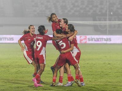Aksi Timnas Putri Indonesia Kalahkan Kirgistan