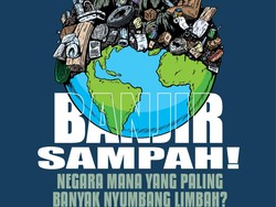 Infografis: 10 Negara yang Menghasilkan Sampah Paling Banyak di Dunia, Israel di Puncak!