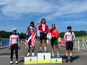 Perdana Ikut World Police And Fire Games, Polri Sabet Emas di Cabor Balap Sepeda