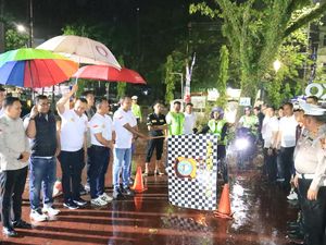 Safety Riding Competition Kapolres Cup Meriahkan HUT Bhayangkara di Siak
