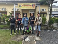 Pria Paruh Baya di Muba Diringkus Polisi karena Simpan 2 Senpira dalam Tas