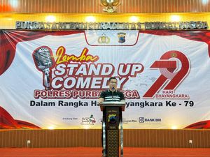 Polres Purbalingga Terima Kritik Masyarakat Melalui Lomba Stand Up Comedy Hari Bhayangkara Ke-79 Polres Purbalingga Terima Kritik Masyarakat Melalui Lomba Stand Up Comedy Hari Bhayangkara Ke-79