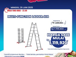 Serbu! Beli Tangga di Transmart Full Day Sale Bisa Hemat Rp 700 Ribuan